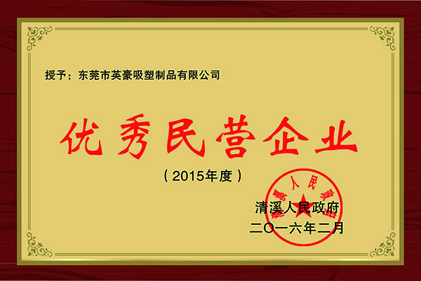 優(yōu)秀民營(yíng)企業(yè)